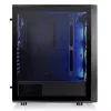 PC-Gehäuse Thermaltake Versa J25 TG RGB Midi Tower Schwarz