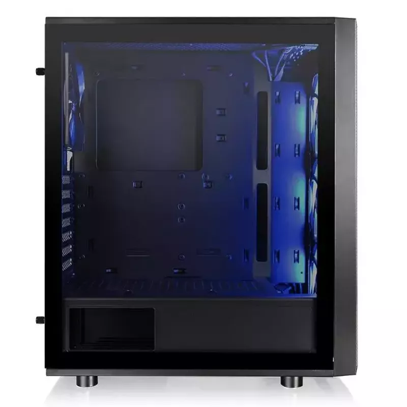 PC-Gehäuse Thermaltake Versa J25 TG RGB Midi Tower Schwarz