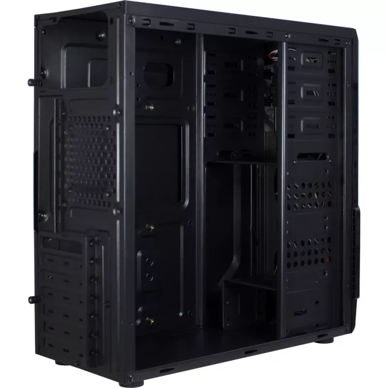 PC-Gehäuse Inter-Tech B-30 Midi Tower Schwarz