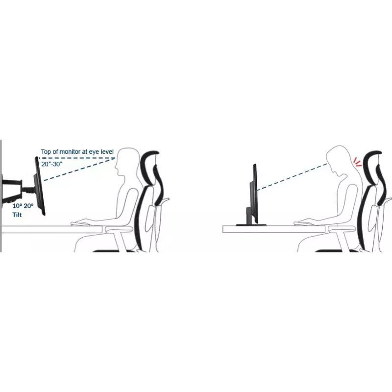 ARCTIC W1C - Wandhalterung mit ausziehbarem Klapparm