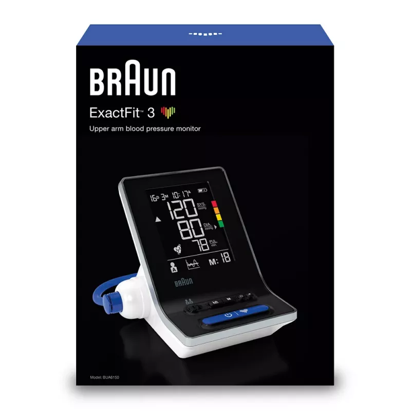 Braun ExactFit 3 Oberarm Automatisch 2 Benutzer