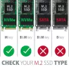 AXAGON ECO PCEM2-N PCIE NVME M.2 Adapter Interner Adapter PCI-Express x4 zum Anschluss einer NVMe M.2 SSD-Festplatte an den Computer