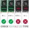 AXAGON ECO PCEM2-N PCIE NVME M.2 Adapter Interner Adapter PCI-Express x4 zum Anschluss einer NVMe M.2 SSD-Festplatte an den Computer