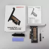AXAGON ECO PCEM2-N PCIE NVME M.2 Adapter Interner Adapter PCI-Express x4 zum Anschluss einer NVMe M.2 SSD-Festplatte an den Computer
