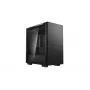 PC-Gehäuse DeepCool MACUBE 110 Midi-Tower Schwarz — microATX/Mini-ITX, gehärtetes Glas, unterstützt GPU 320 mm, CPU-Kühler 165 mm