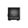 PC-Gehäuse DeepCool MACUBE 110 Midi-Tower Schwarz — microATX/Mini-ITX, gehärtetes Glas, unterstützt GPU 320 mm, CPU-Kühler 165 mm