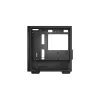 PC-Gehäuse DeepCool MACUBE 110 Midi-Tower Schwarz — microATX/Mini-ITX, gehärtetes Glas, unterstützt GPU 320 mm, CPU-Kühler 165 mm