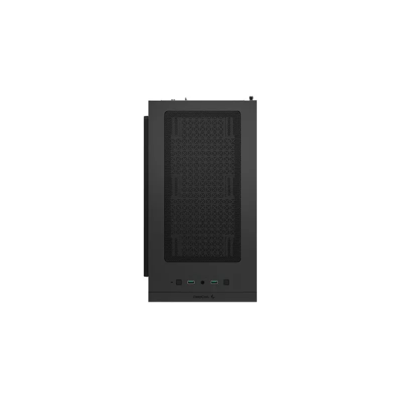 PC-Gehäuse DeepCool MACUBE 110 Midi-Tower Schwarz — microATX/Mini-ITX, gehärtetes Glas, unterstützt GPU 320 mm, CPU-Kühler 165 mm