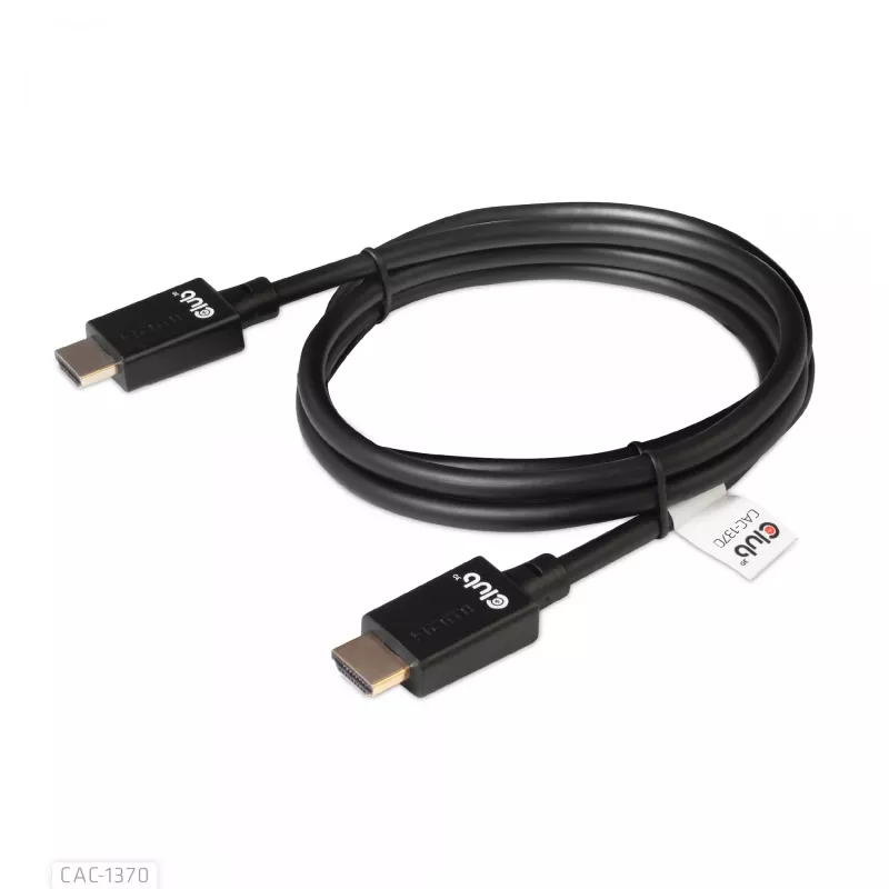 CLUB3D Ultra High Speed HDMI 4K120Hz, 8K60Hz Certified Cable 48Gbps M/M 1,5 m/4,92 ft