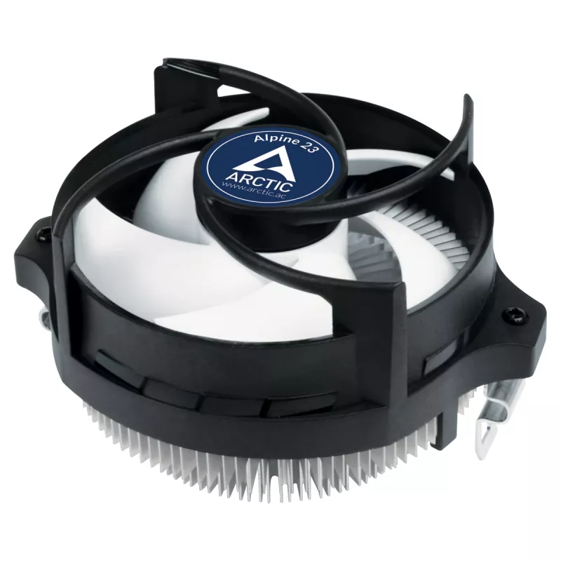 ARCTIC Alpine 23 - Compact AMD CPU-Cooler Processor Air cooler 9 cm Aluminium, Schwarz 1 Stk.