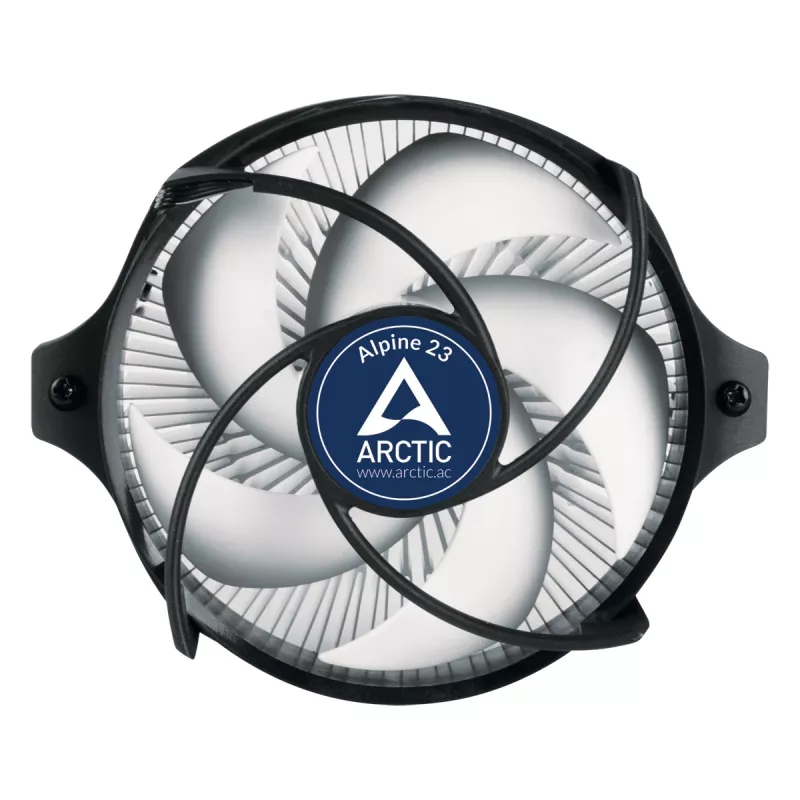 ARCTIC Alpine 23 - Compact AMD CPU-Cooler Processor Air cooler 9 cm Aluminium, Schwarz 1 Stk.