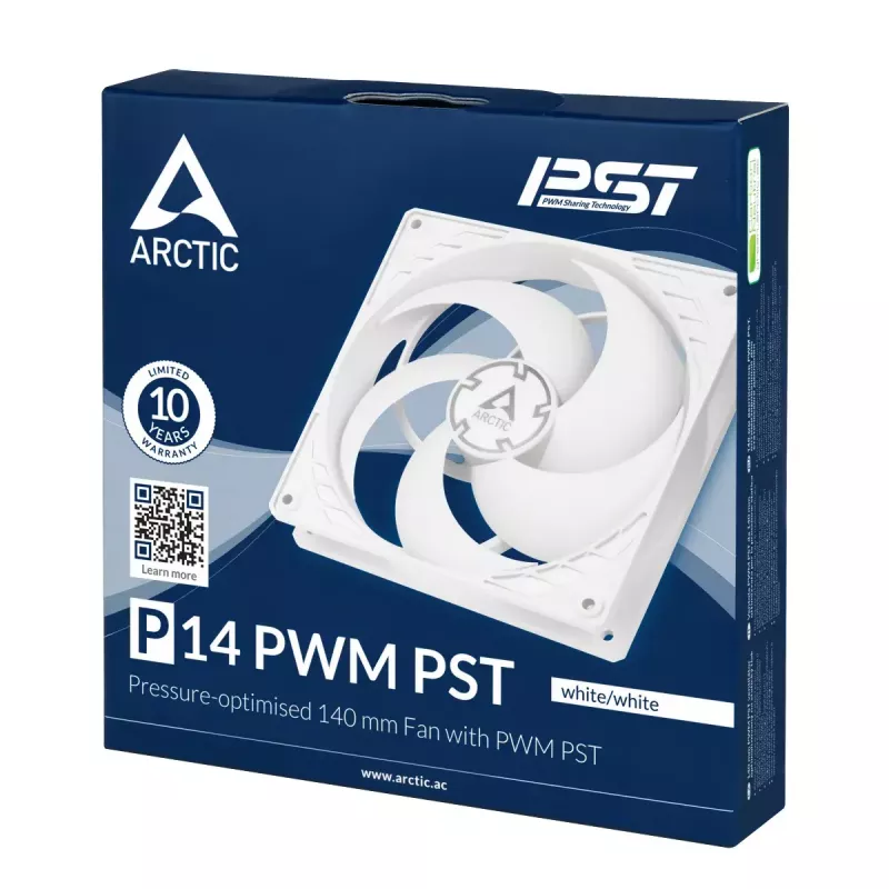 ARCTIC P14 PWM PST druckoptimierter 140-mm-Lüfter mit PWM PST