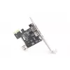 DIGITUS IEEE 1394a Schnittstellenkarte, Pci-e, 3 Port, 1x ext. 1394mini, 2x ext. 1394a Ports