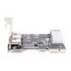 DIGITUS IEEE 1394a Schnittstellenkarte, Pci-e, 3 Port, 1x ext. 1394mini, 2x ext. 1394a Ports