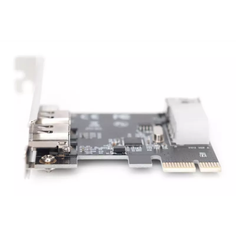 DIGITUS IEEE 1394a Schnittstellenkarte, Pci-e, 3 Port, 1x ext. 1394mini, 2x ext. 1394a Ports