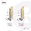 CLUB3D USB3.2 Gen1 Type-C zu Dual Link DVI-D HDCP OFF Version aktiver Adapter M/F für Apple Cinema Displays