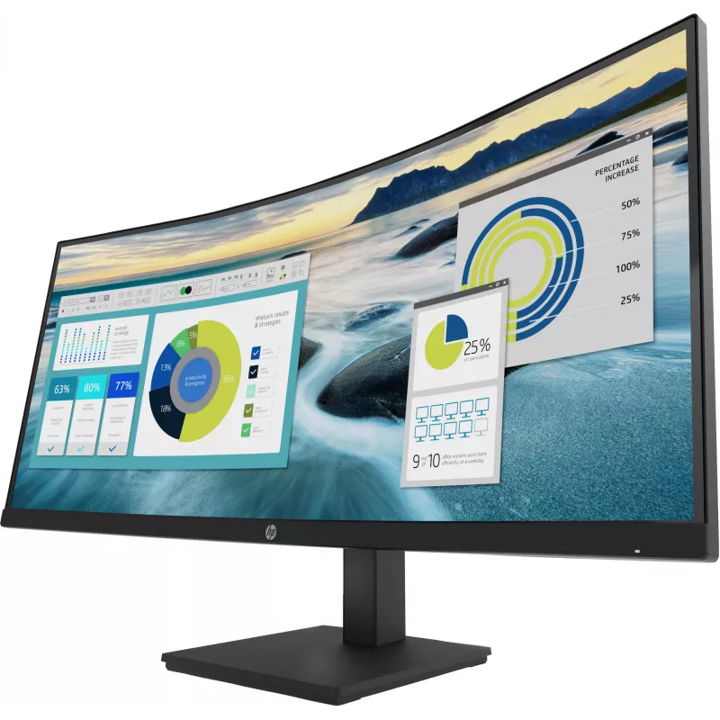 Monitor HP P34hc G4 34 Zoll Wide Quad HD LCD 3440 x 1440