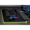 Gaming-Mauspad CORSAIR MM700 RGB — 930×400 mm, 4 mm Dicke, Gummibasis, USB-betriebene LED-Hintergrundbeleuchtung, schwarz