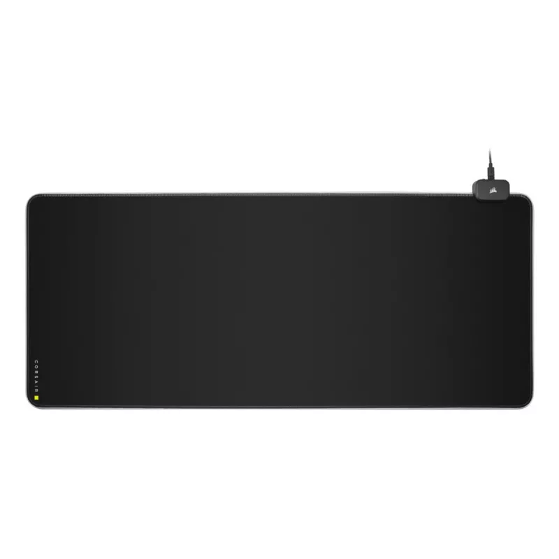 Gaming-Mauspad CORSAIR MM700 RGB — 930×400 mm, 4 mm Dicke, Gummibasis, USB-betriebene LED-Hintergrundbeleuchtung, schwarz