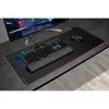 Gaming-Mauspad CORSAIR MM700 RGB — 930×400 mm, 4 mm Dicke, Gummibasis, USB-betriebene LED-Hintergrundbeleuchtung, schwarz