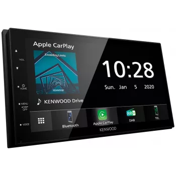 Kenwood Moniceiver DMX5020DABS Schwarz Bluetooth