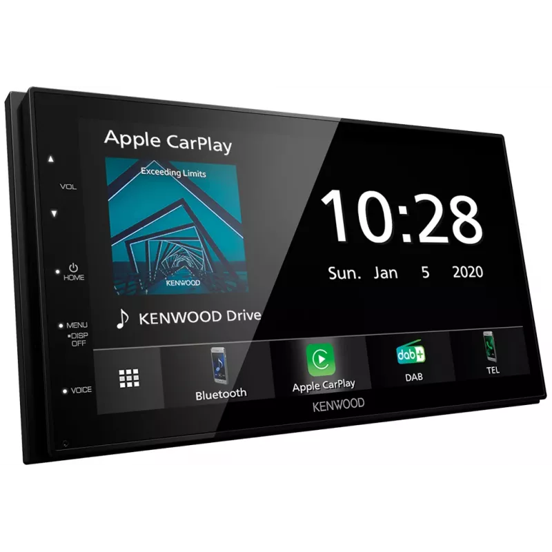 Kenwood Moniceiver DMX5020DABS Schwarz Bluetooth