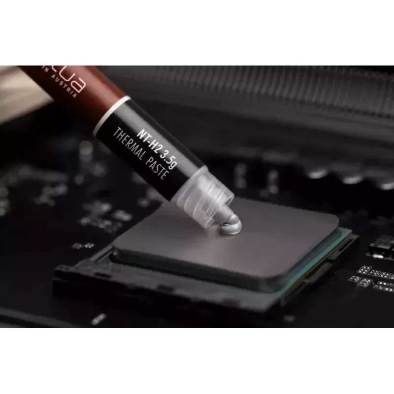 Wärmeleitpaste Noctua NT-H2 Kühlkörperpaste 3,5 g – grau, Betriebstemperatur -50–200 °C, Dichte 2,81 g/cm³, Volumen 1,2 ml