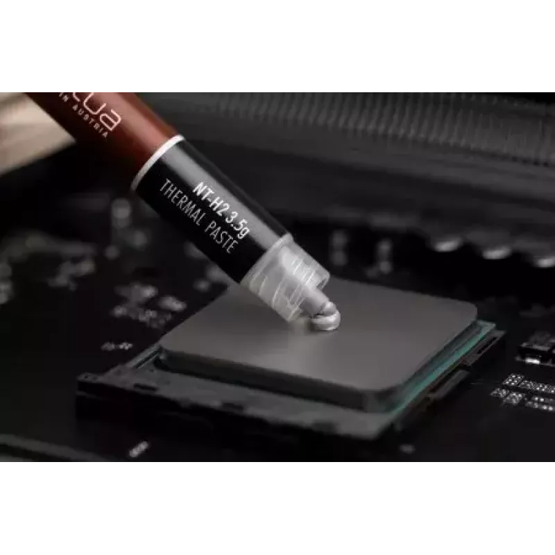 Wärmeleitpaste Noctua NT-H2 Kühlkörperpaste 3,5 g – grau, Betriebstemperatur -50–200 °C, Dichte 2,81 g/cm³, Volumen 1,2 ml