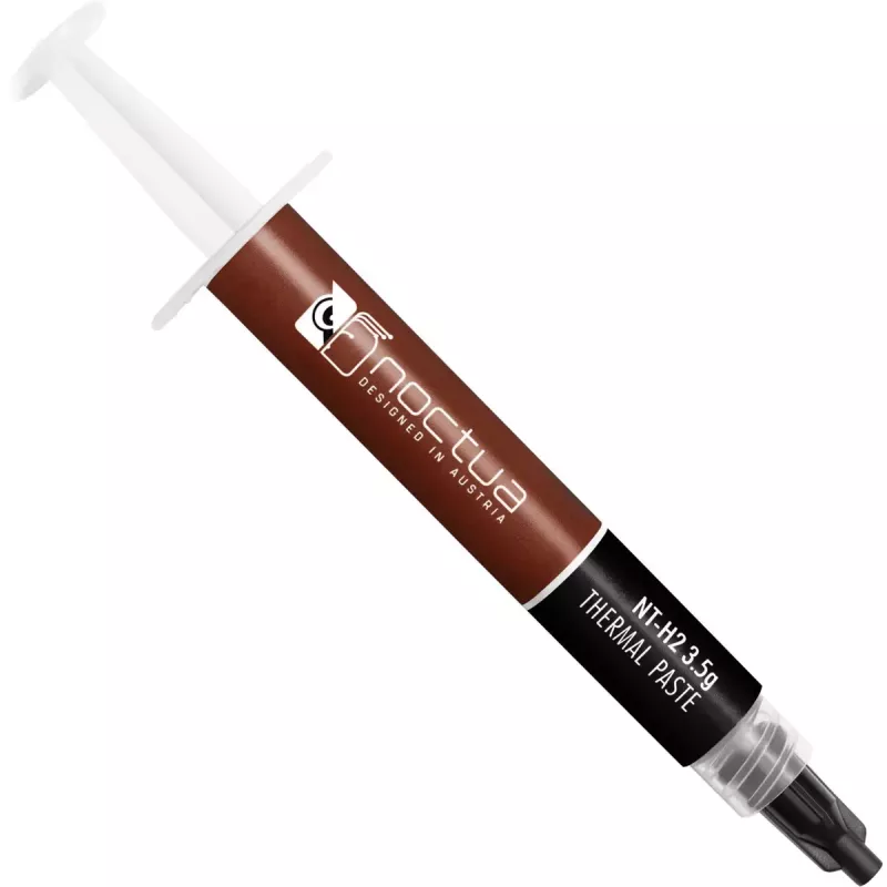 Wärmeleitpaste Noctua NT-H2 Kühlkörperpaste 3,5 g – grau, Betriebstemperatur -50–200 °C, Dichte 2,81 g/cm³, Volumen 1,2 ml
