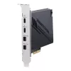 ASUS ThunderboltEX 4 Schnittstellenkarten/-adapter Intern Mini DisplayPort, PCIe, Thunderbolt, USB 2.0, USB 3.2 Gen 2 (3.1 Gen 2)