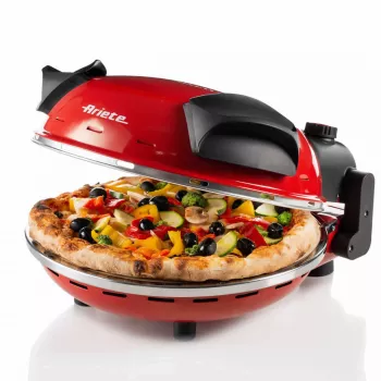 Pizza Maker Ariete 0909/10 1200 W Schwarz Rot 1 Pizza 33 cm