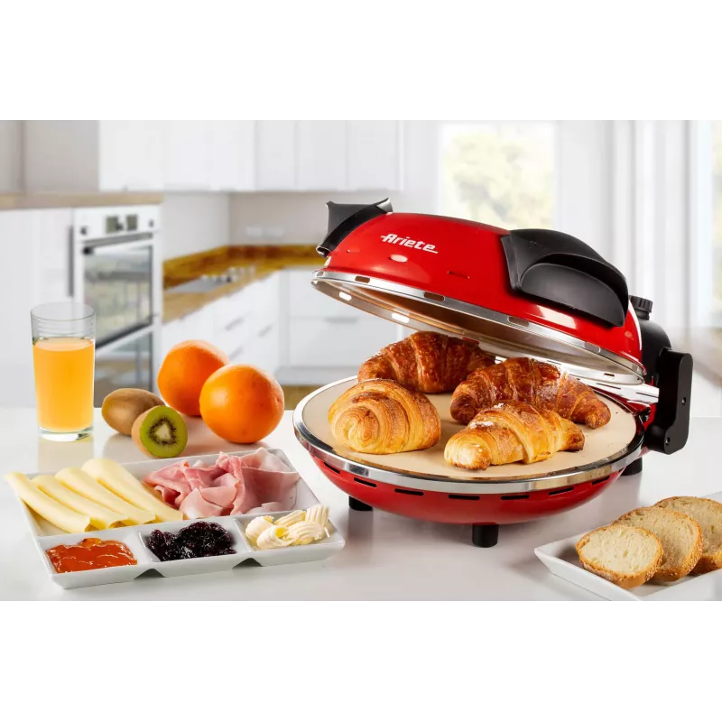 Pizza Maker Ariete 0909/10 1200 W Schwarz Rot 1 Pizza 33 cm