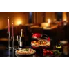Pizza Maker Ariete 0909/10 1200 W Schwarz Rot 1 Pizza 33 cm