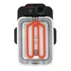 Tefal Oleoclean Pro Inox & Design FR8040 Single 3,5 l 2300 W Schwarz, Edelstahl