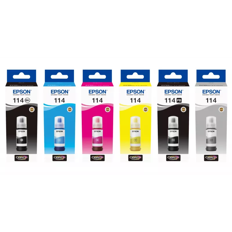 Cartridge Epson 114 70ml Gelb