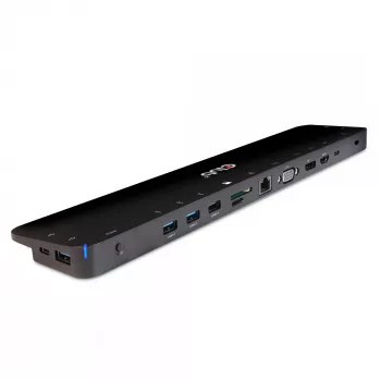 CLUB3D USB Type C 3.2 Gen1 Triple Display Dynamic PD Charging Dock 100W PD Power Ladegerät