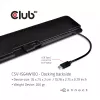 CLUB3D USB Type C 3.2 Gen1 Triple Display Dynamic PD Charging Dock 100W PD Power Ladegerät