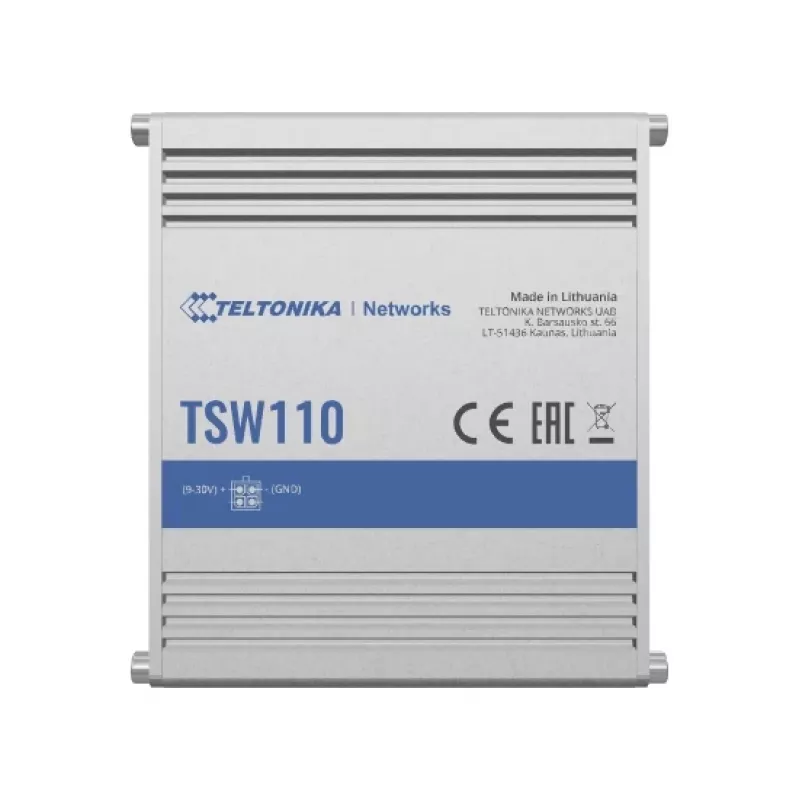 TELTONIKA Tsw110 Nicht verwalteter 5-Port-Gigabit-Ethernet-Switch