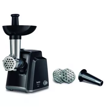 Tefal NE105838 Fleischwolf 1400 W Schwarz, Edelstahl