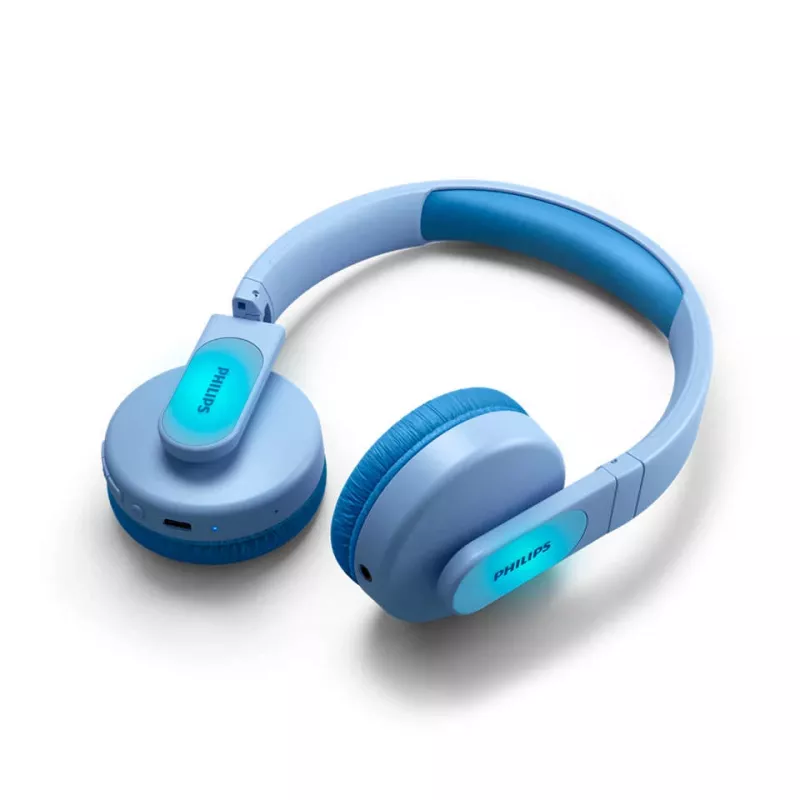 Philips TAK4206BL/00 Kopfhörer/Headset Kabelgebunden & Kabellos On-Ear Telefonate/Musik USB Typ-C Bluetooth Blau