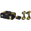 Akku-Kombi-Werkzeugset DeWalt DCK266P2T — 18V, 2×5.0Ah Akkus, Schlagschrauber und Schlagbohrschrauber, Ladegerät, Koffer