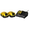 Akku-Kombi-Werkzeugset DeWalt DCK266P2T — 18V, 2×5.0Ah Akkus, Schlagschrauber und Schlagbohrschrauber, Ladegerät, Koffer