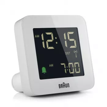 Braun BC09-DCF Digitaler Wecker Weiß