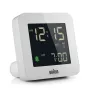 Braun BC09-DCF Digitaler Wecker Weiß
