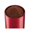 Kaffeemühle mit Schlagmesser Bosch TSM6A014R, 75 g Kapazität, 180 W, Edelstahlklingen, rot