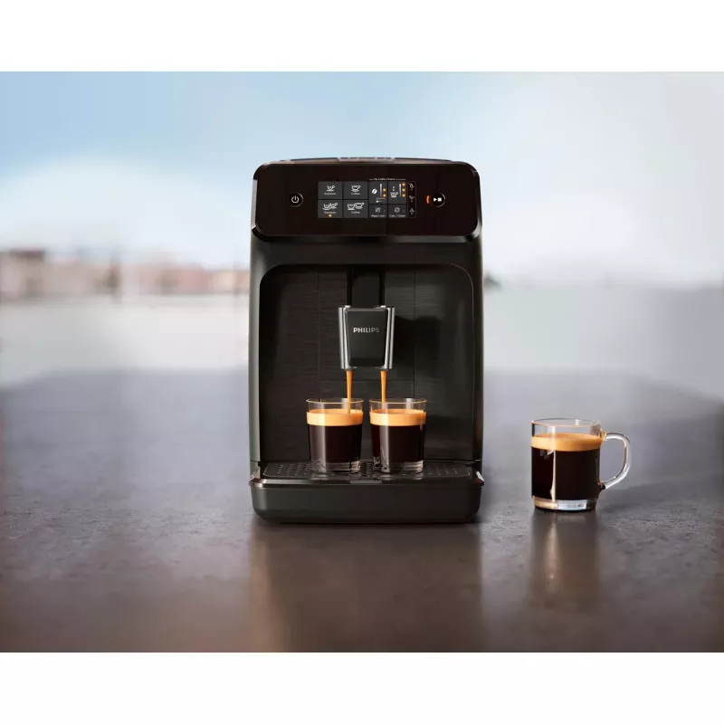 Espressomaschine Philips EP1200/00 – vollautomatisch, 1,8 l Wassertank, 15 bar, Keramikmahlwerk, 275 g Bohnenbehälter