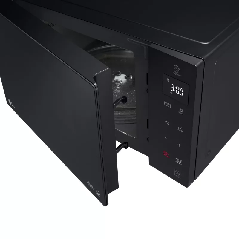 LG MH6535GIS Mikrowelle Schwarz Kombi-Mikrowelle Über dem Herd 25 l 1000 W