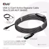 CLUB3D USB 3.2 Gen1 Aktives Repeater-Kabel 10 m / 32.8ft M/F 28AWG