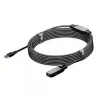 CLUB3D USB 3.2 Gen1 Aktives Repeater-Kabel 10 m / 32.8ft M/F 28AWG