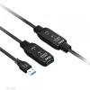 CLUB3D USB 3.2 Gen1 aktives Repeater-Kabel 15 m/ 49.2 ft M/F 28AWG